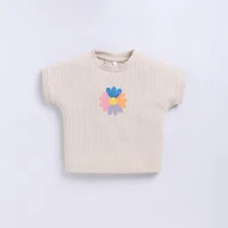 giniekids Girls Stripes Regular Fit Top image 1