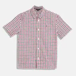 tommy hilfiger Boys Checked Regular Fit Shirt-picture-46
