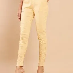 soch Embroidered Churidar Pant with Insert Pockets-picture-15