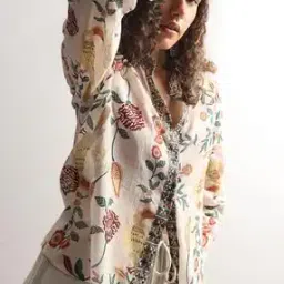 Women Floral Print Regular Fit Cotton Shirt-image-9