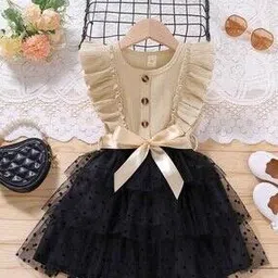 tior Girls Round-Neck Fit & Flare Dress-picture-47