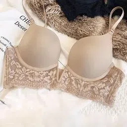 lulu & sky Women Seamless Plunge Bra-picture-45