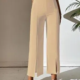 leia  Women High Rise Boot Fit Trousers-picture-18