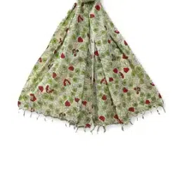 molcha by babita singh Women Hand Crafted Cotton Madhubani Printed Dupatta-picture-44