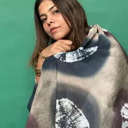 buta buti Women Tie & Dye Cotton Stole-picture-21