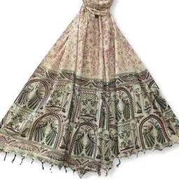 molcha by babita singh Women Printed Dupatta image 1