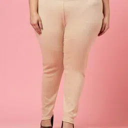 clora creation plus Women Ankle-Length Leggings with Elasticated Waist-picture-31