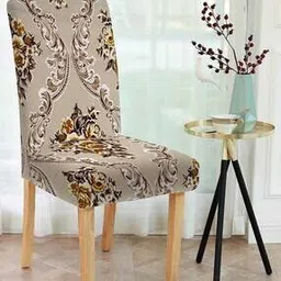 cortina eyelet curtain Floral Print Washable Chaircover-picture-46
