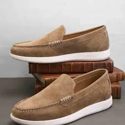 fentacia Men Round-Toe Slip-On Loafers image 1