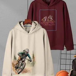 hellcat Boys Colourblock Regular Fit Hoodie-picture-14