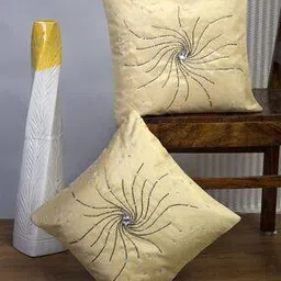 alina decor Set of 2 Embellished Cushion Covers-picture-31