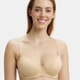 jockey 1832 Wired Padded Soft Touch Microfiber Elastane Medium Coverage Multiway Backless Bra-picture-35