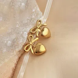 jewels galaxy Women Gold-Plated Drop Earrings image 1