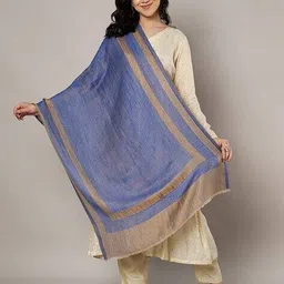 muffly Women Wool Self-Design Stole image 1