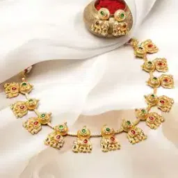 rubans Women Ethnic Stone Jewellery Set-picture-46