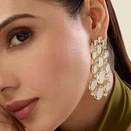 isharya Women Ethnic Stone Earrings-picture-31