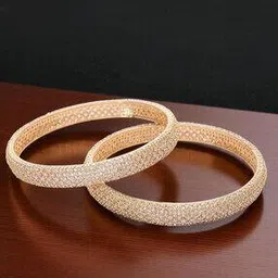 the pari Pack of 2 Women Gold-Plated Stone-Studded Bangles-picture-16