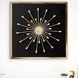 home centre Panorama Flare Metal Beaded Decorative Wall Accent-picture-45