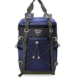 Logo Printed Colour-Block Back Pack-image-12