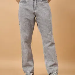 studio nexx Men Washed Straight Mid Rise Waist Jeans-picture-10