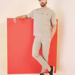 sweet dreams Men Typographic Print T-Shirt & Pyjamas Set image 1