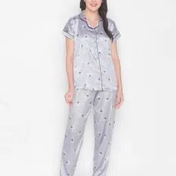 fyre rose Women Floral Nightwear Set-picture-11