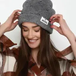 lulu & sky Women Cotton Self-design Beanie-picture-10