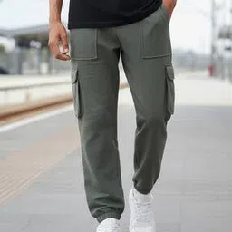 bewakoof Men's Oversized Cargo Joggers-picture-11