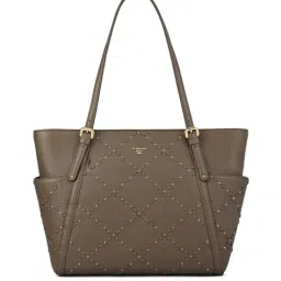da milano Women Fusion Textured Tote Bag image 1