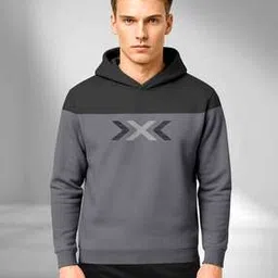 bullmer Men Graphic Hooded Sweatshirt-picture-49