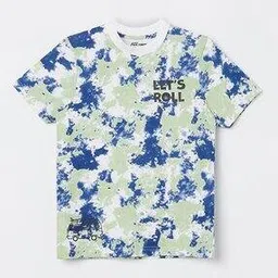 fame forever by lifestyle Boys Cotton Typographic Print Round-Neck T-Shirt-picture-46