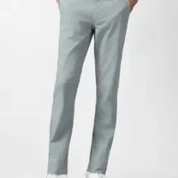van heusen Men Mid Rise Slim Fit Trousers-picture-47