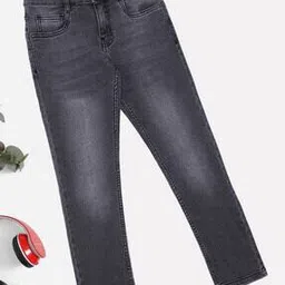 pantaloons junior Boys Slim Fit Jeans with Insert Pockets-picture-30