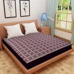 dream care Waterproof Terry Cotton Fitted Mattress Protector-picture-47