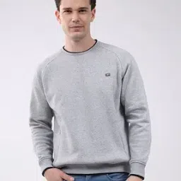 monte carlo Men Regular Fit Round-Neck Sweatshirt-picture-13