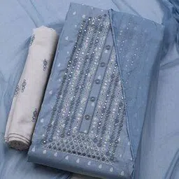 mbz.in by meena bazaar Women Cotton Unstitched Dress Material   -picture-45