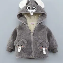 hopscotch Boys Mid-Rise Jacket with Full Sleeves image 1