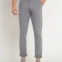 buda jeans co Men Mid Rise Cotton Slim Fit Chinos -picture-33