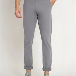 buda jeans co Men Mid Rise Cotton Slim Fit Chinos  image 1