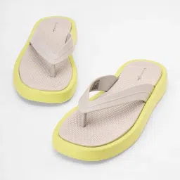 forever glam by pantaloons Women Open-Toe T-Strap Flip-Flops image 1