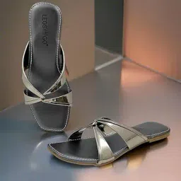 legs go Women Slip-On Flat Sandals image 1