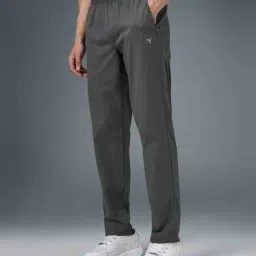 technosport Men Fitted Track Pants with Elasticated Waist image 1