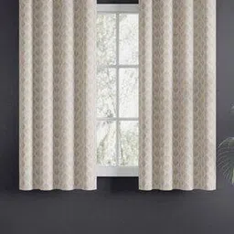 haus & kinder Pack of 2 Leaf Print Window Curtains-picture-22