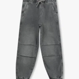 kb team spirit Boys Mid-Wash Jogger Jeans image 1