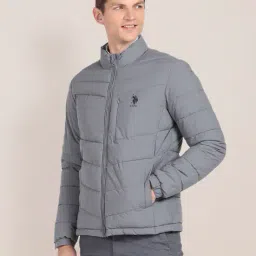 u.s. polo assn. Men Quilted Regular Fit Puffer Jacket image 1