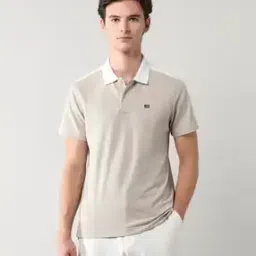 arrow sports Men Colourblock Regular Fit Polo T-Shirt-picture-18