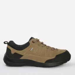 Panelled Lace-Up Casual Shoes-image-21