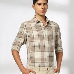 netplay Men Checked Slim Fit Shirt-picture-12