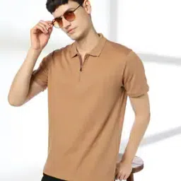 netplay Men Self-Structured Slim Fit Polo T-Shirt-picture-18