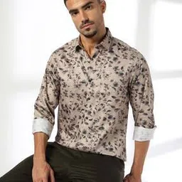 john players Men Slim Fit Printed Shirt-picture-32